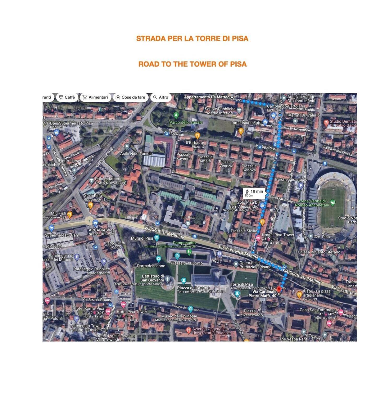 Appartamento Da Matteo Pisa Exterior foto